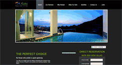 Desktop Screenshot of kataseaviewvilla.com